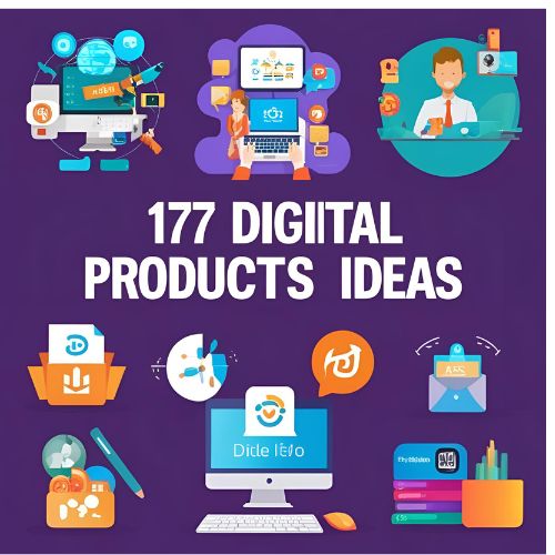 177 Digital Product Ideas (Guide To Financial Freedom)