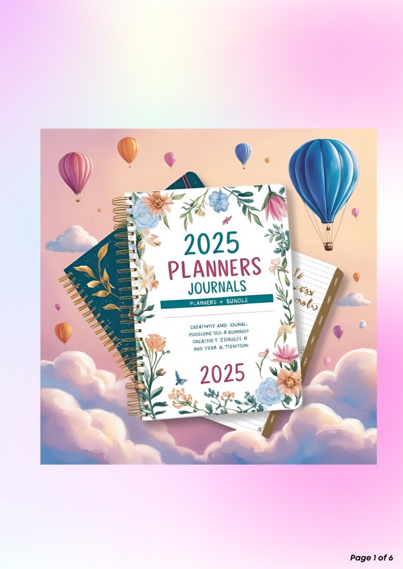 Planners,Journals,Productivity&Wellness Bundle