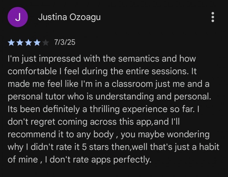 Customer review 2