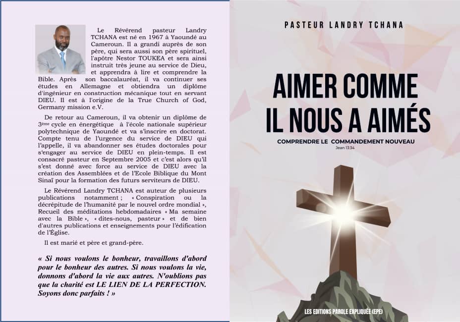 Aimer comme IL nous a aimés Comprendre le commandement nouveau. Jean 13 :34