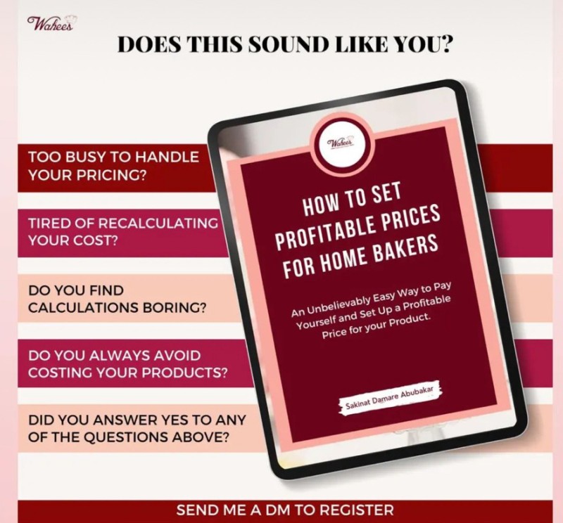 Effective Pricing for Home Bakers