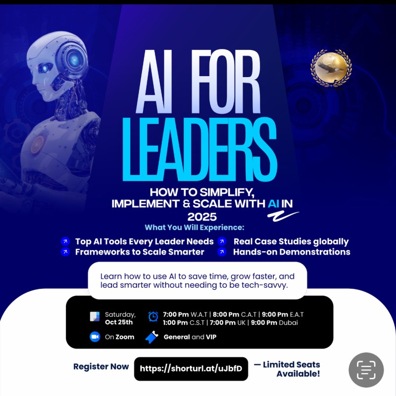 AI for Leaders — How to Simplify, Implement, and Scale with AI in 2025