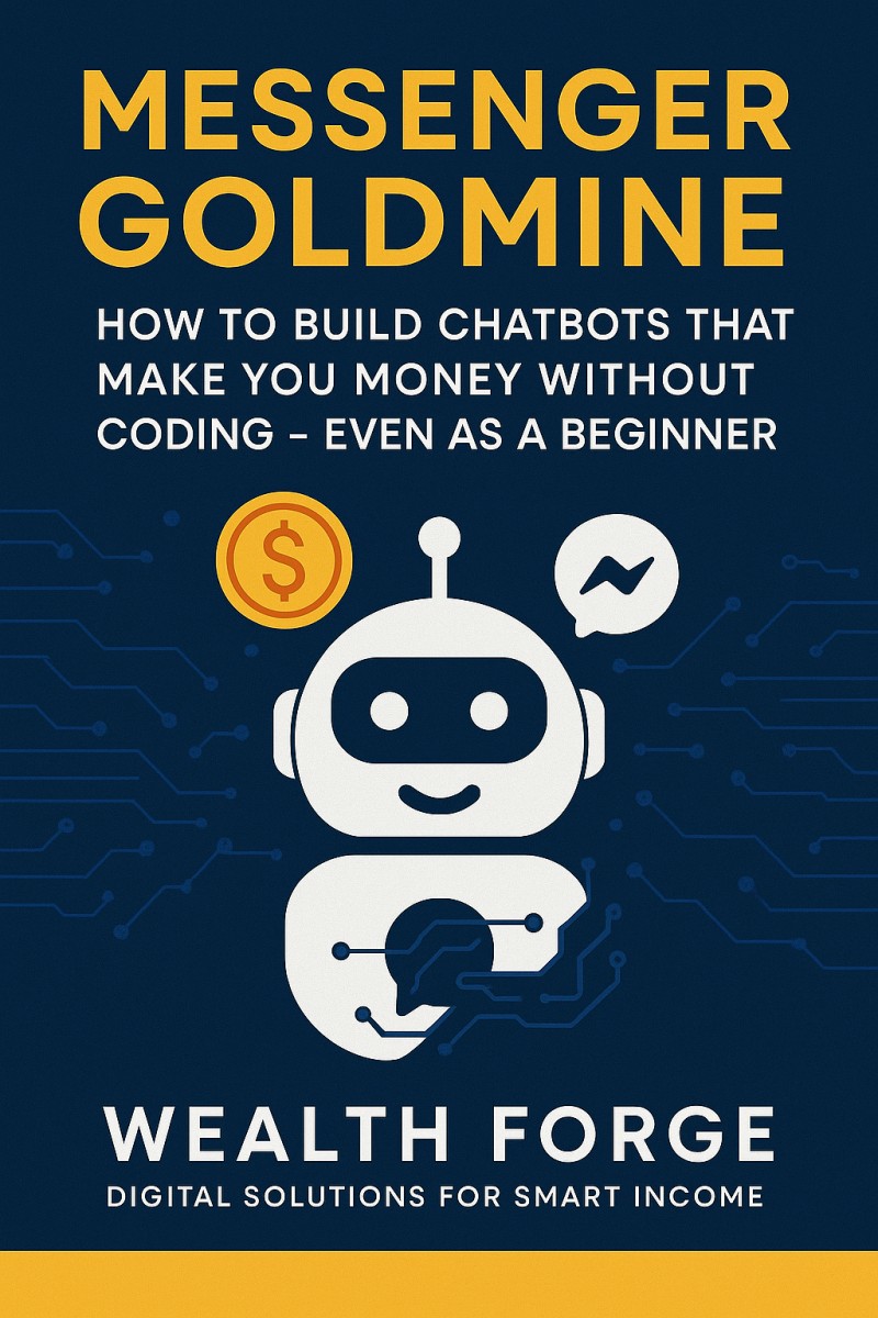 Messenger Goldmine: How to Build Chatbots That Make You Money Without Coding – Even As a Beginner