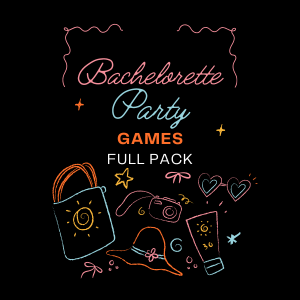Bachelorette Party Games - Full Pack
