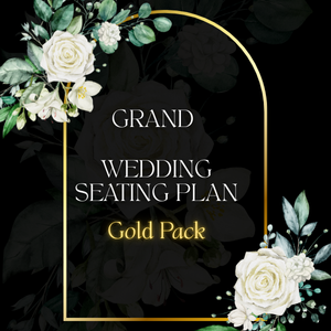 Grand Wedding Seating Plan- Gold Pack (400-800 guests)