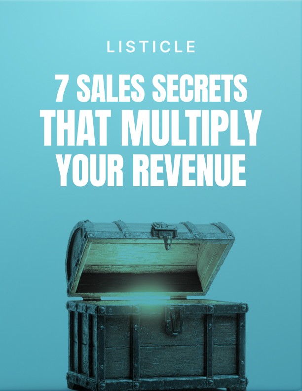 7 SALES SECRET THAT MULTIPLY YOUR REVENUE