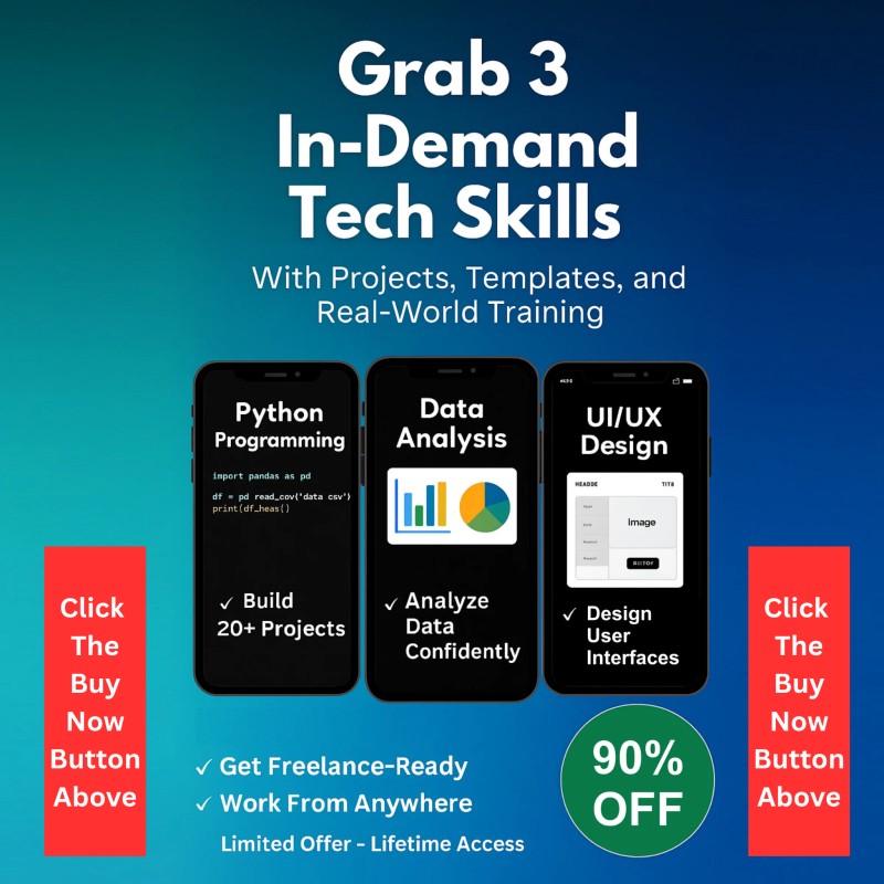 THE 3-IN-1 TECH SKILLS BUNDLE