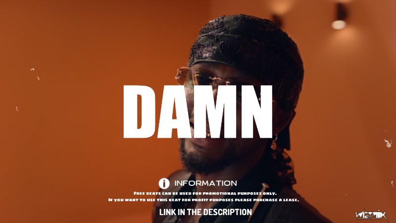 DAMN - Emotional Afrobeat Type Beat 2025 WAV