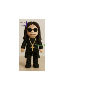 Ozzy Osbourne Crochet Pattern Doll