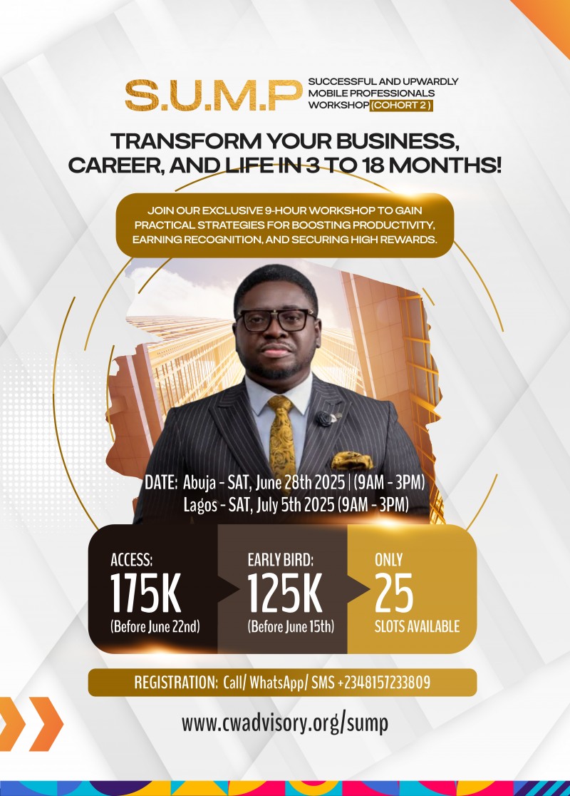 Successfull And Upwardly Mobile Professionals Workshop