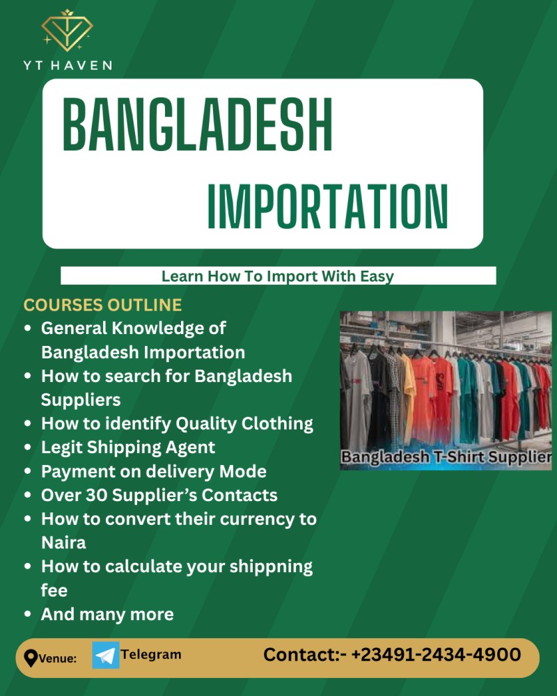BANGLEDESH IMPORTATION