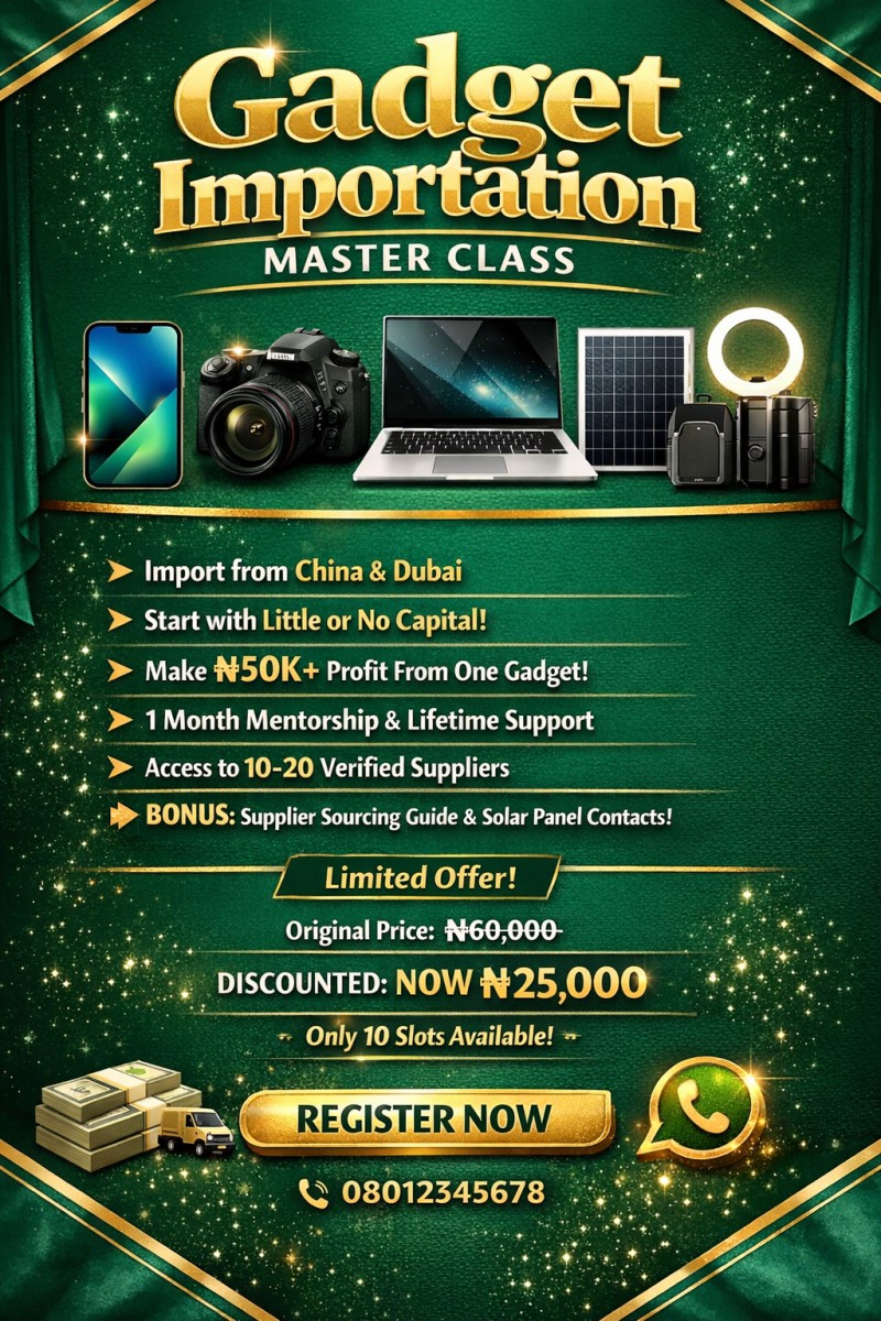 Gadget Importation Class