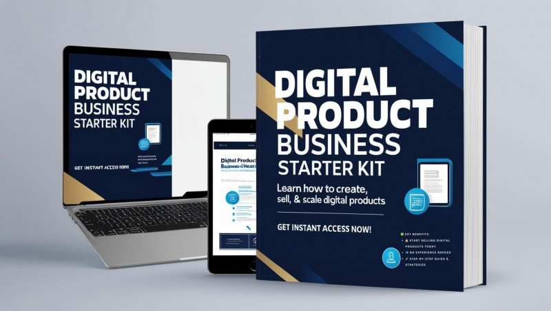 Digital Product Business Starter Kit - HOW TO START & SELL DIGITAL PRODUCTS