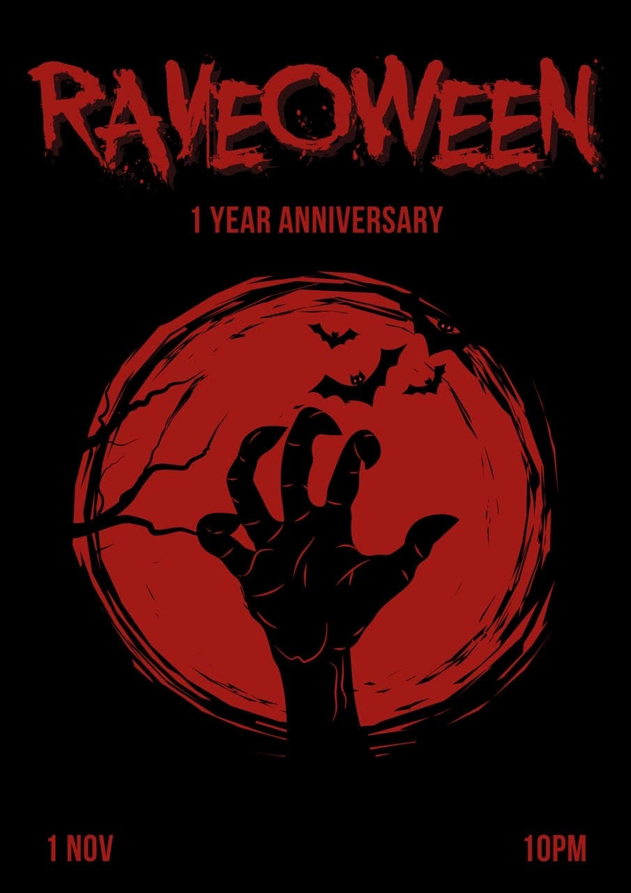 RAVEOWEEN 1ST ANNIVERSARY