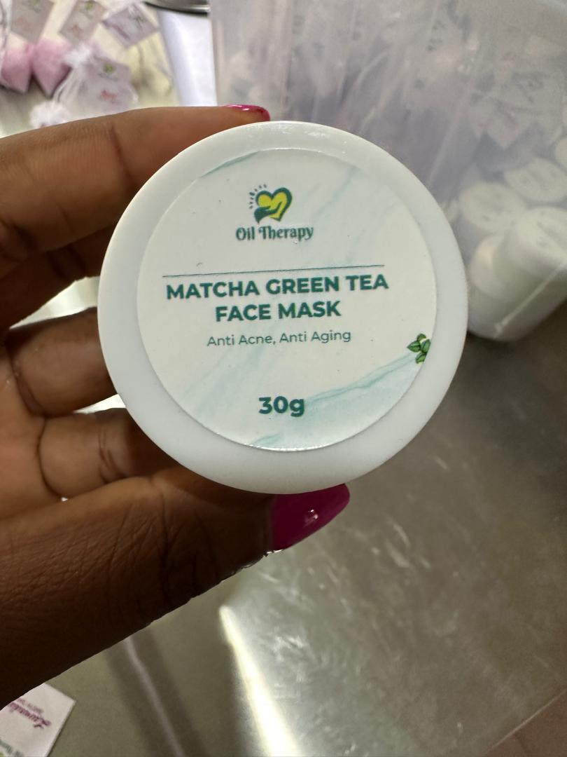 MATCH GREEN TEA FACE MASK