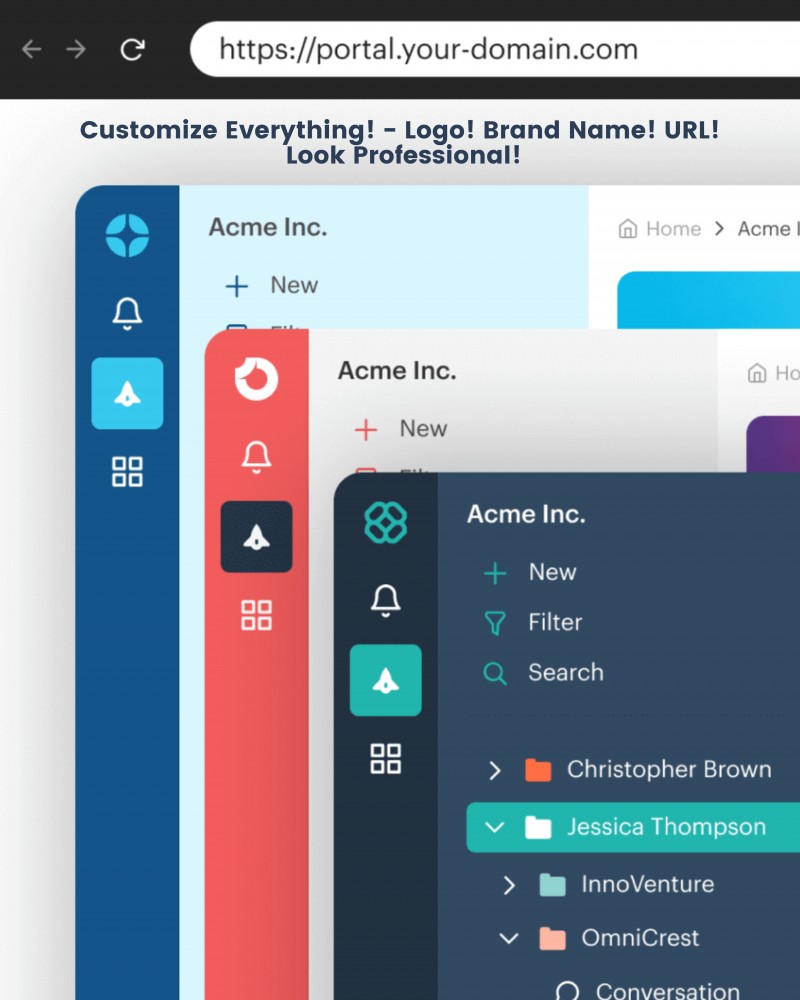 Project and Client Management Software - Unlimited Clients, One Time Payment