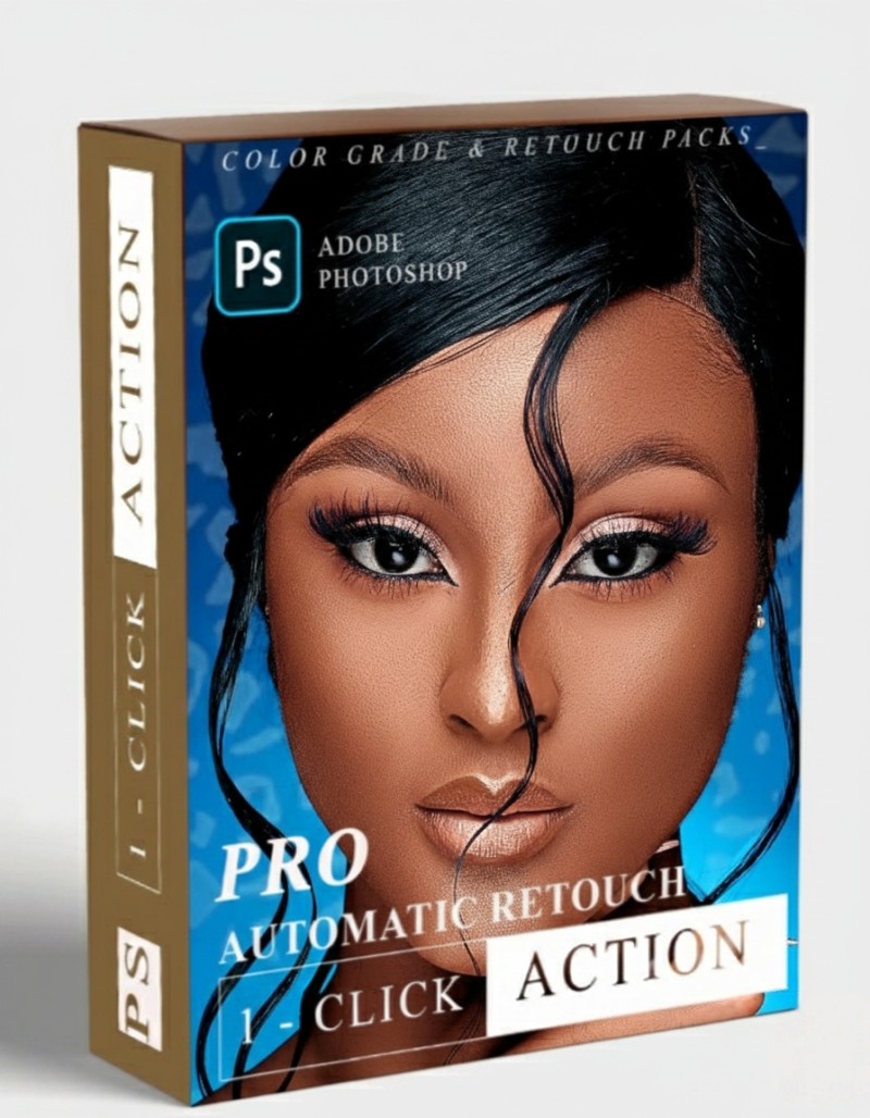 One-click retouch and color grading