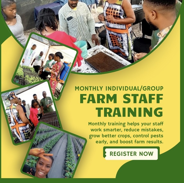 Monthly Individual / Group Farm staff Training