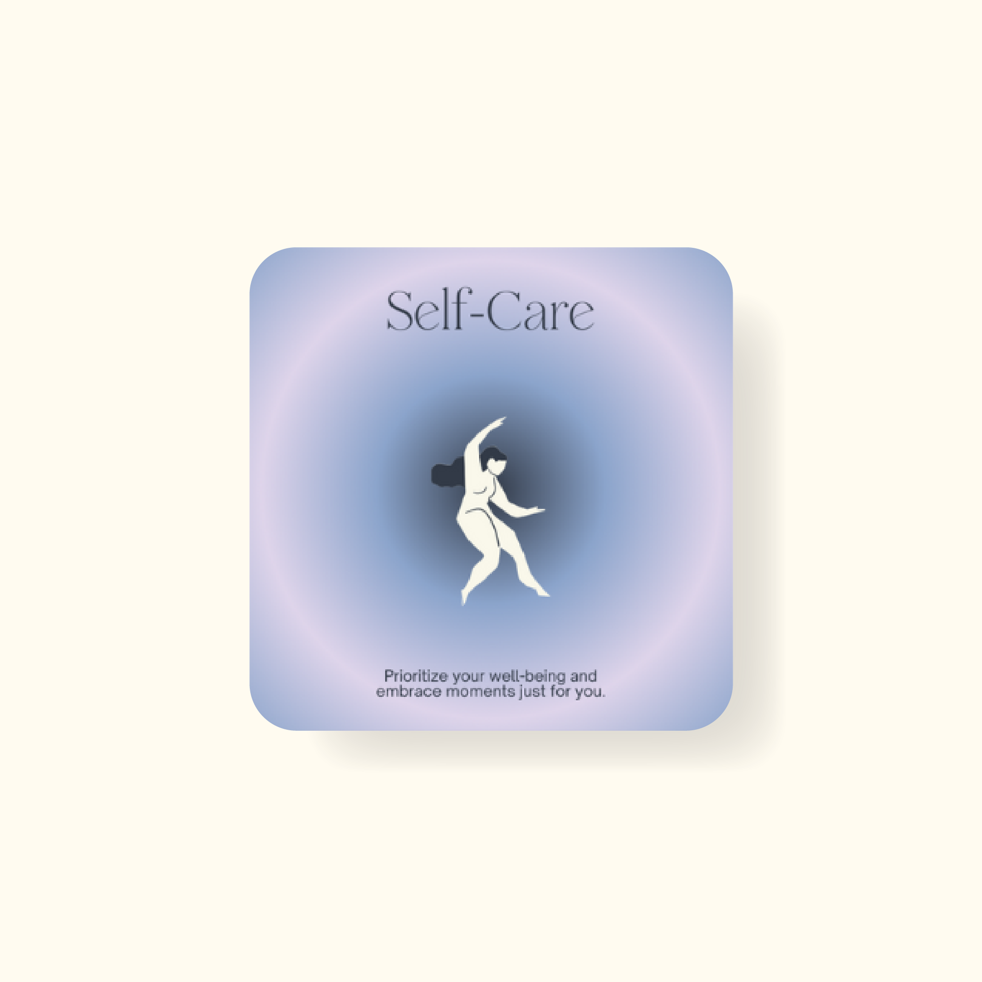 Self Care Reflective Deck