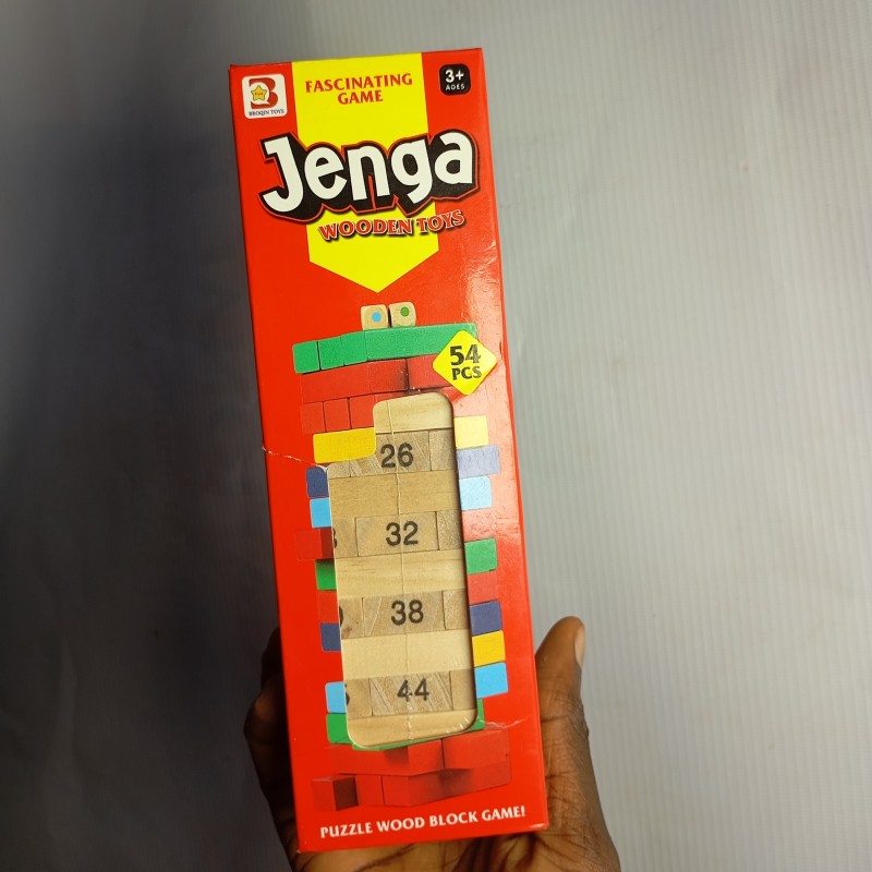 54 piece jenga game