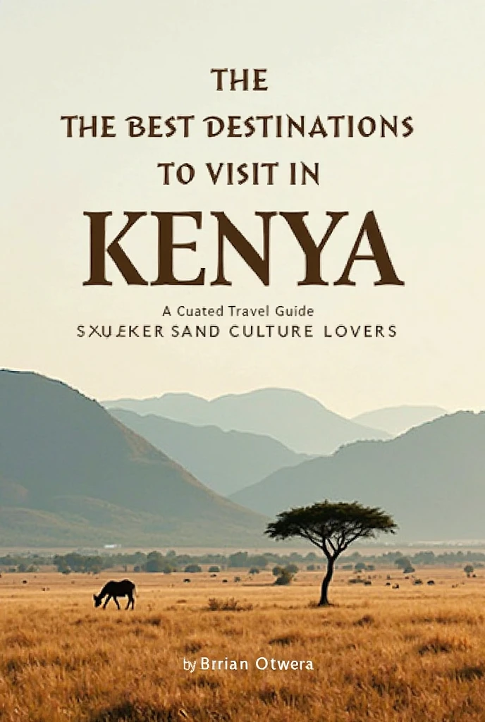 The best destination to visit in Kenya