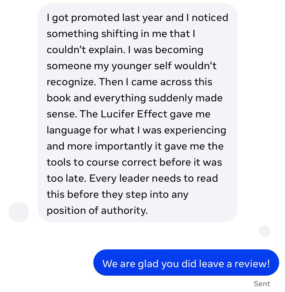 Customer review 2