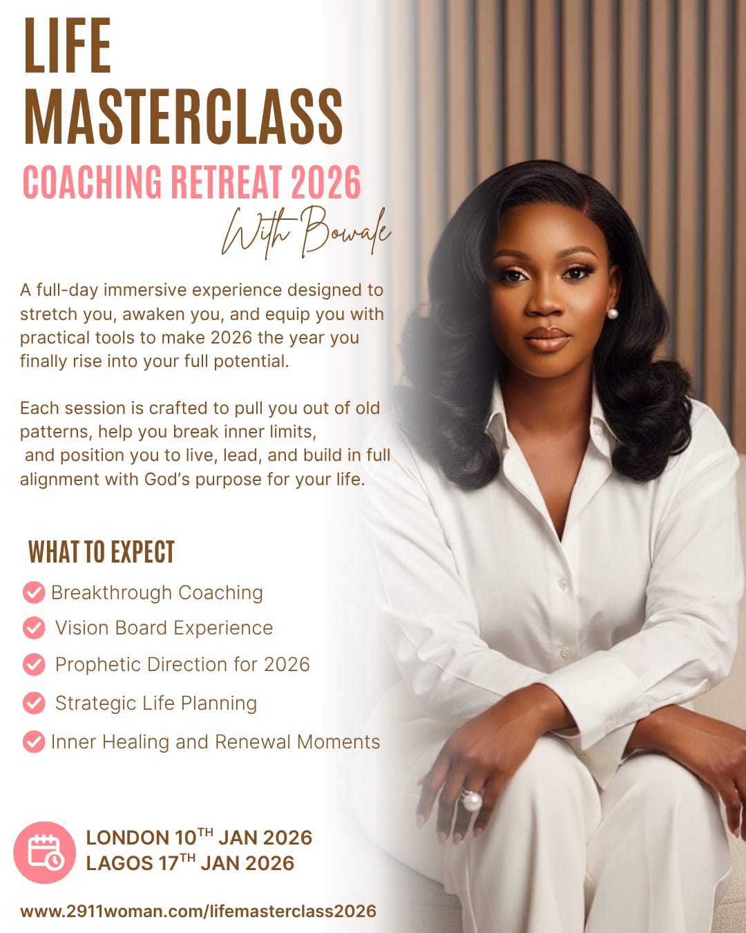 Life MasterClass with Bowale - January Edition