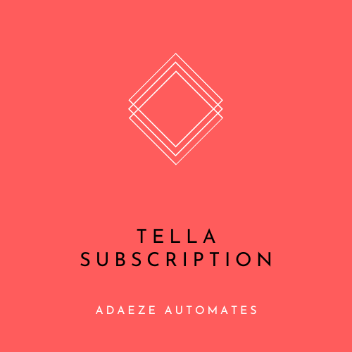Tella Subscription