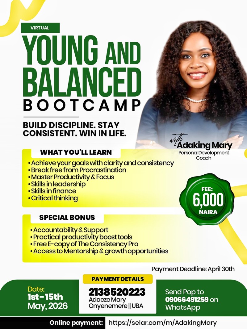 Young and Balanced Bootcamp