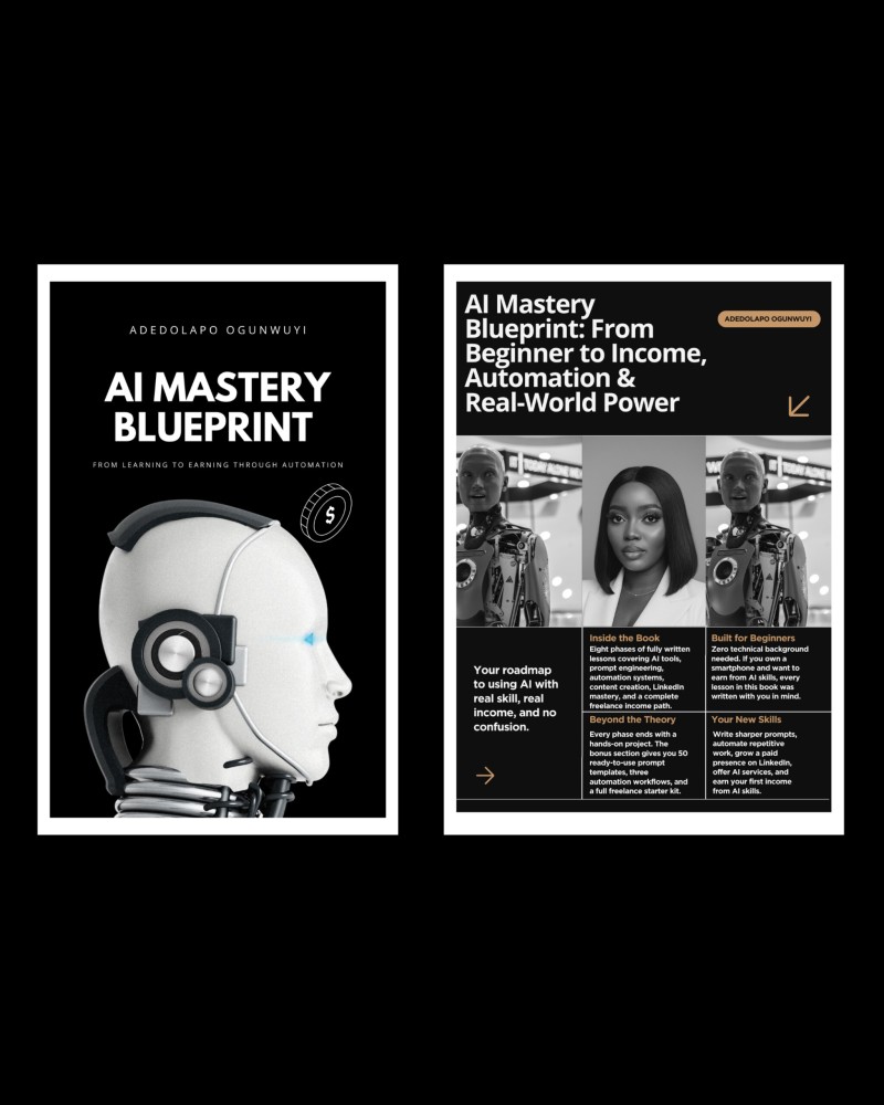 AI Mastery Blueprint: From Beginner to Income, Automation & Real-World Power