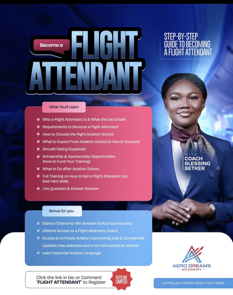 Become a flight attendant (step by step guide)