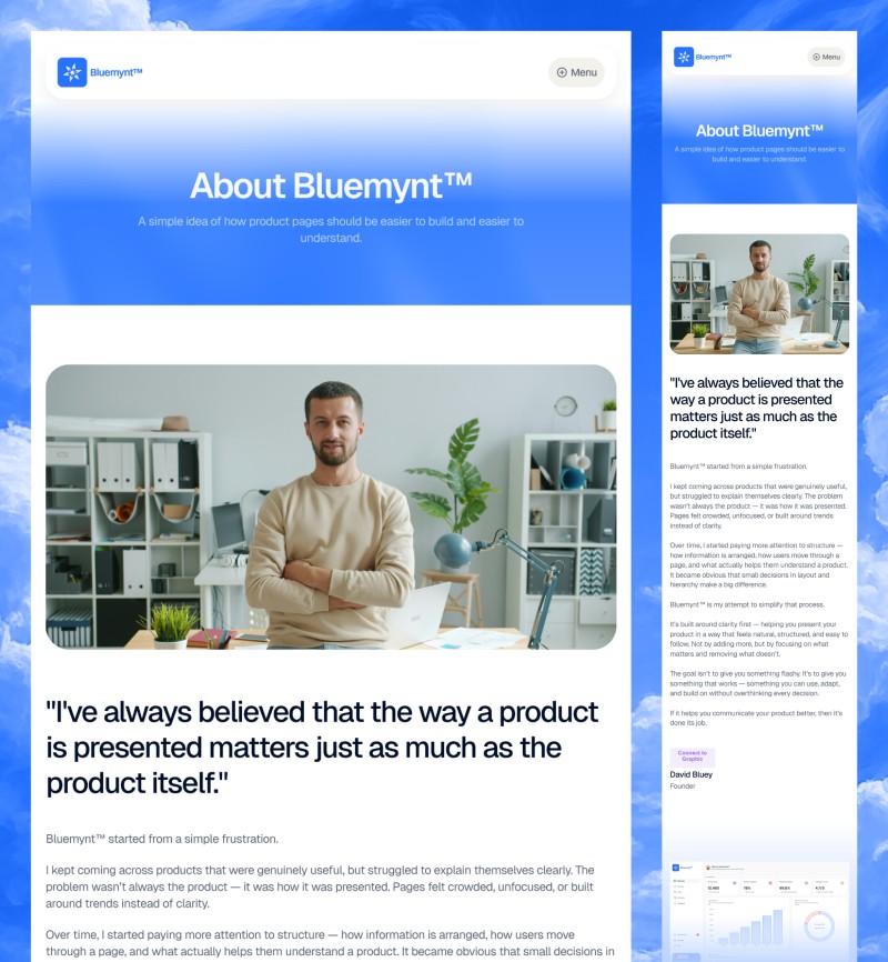 Bluemynt Template  + Animation Bundle