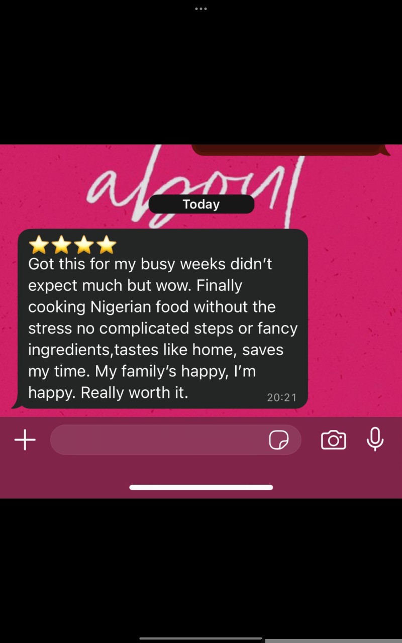 Customer review 1