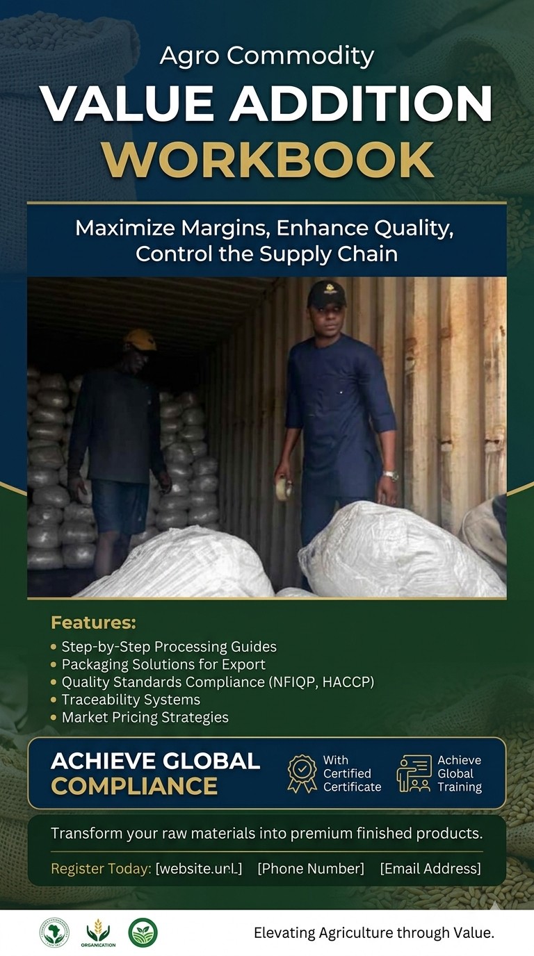 How to add value to Agro product workbook