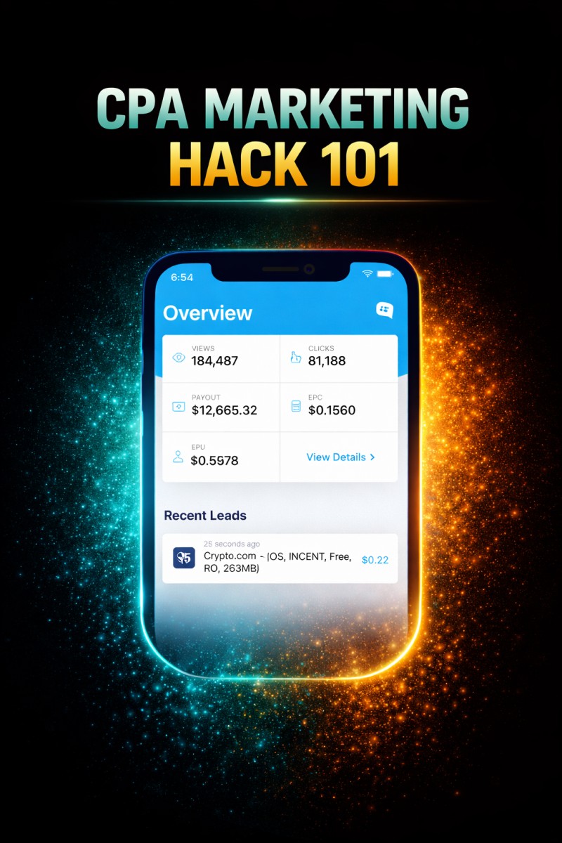 CPA MARKETING HACK 101