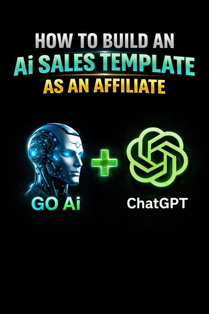 HOW TO BUILD AN AI SALES TEMPLATE AS AN AFFILIATE