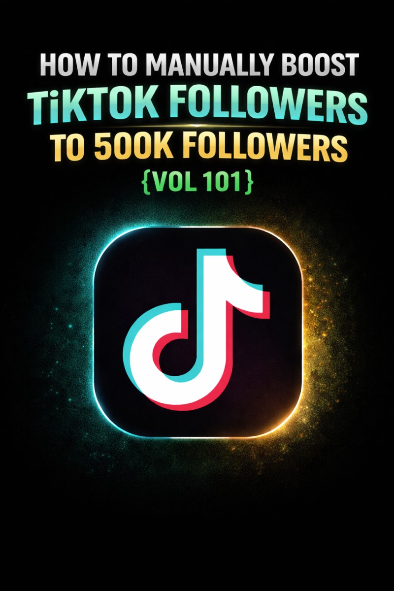 How to Manually Boost TikTok Followers to 500K {VOL 101}