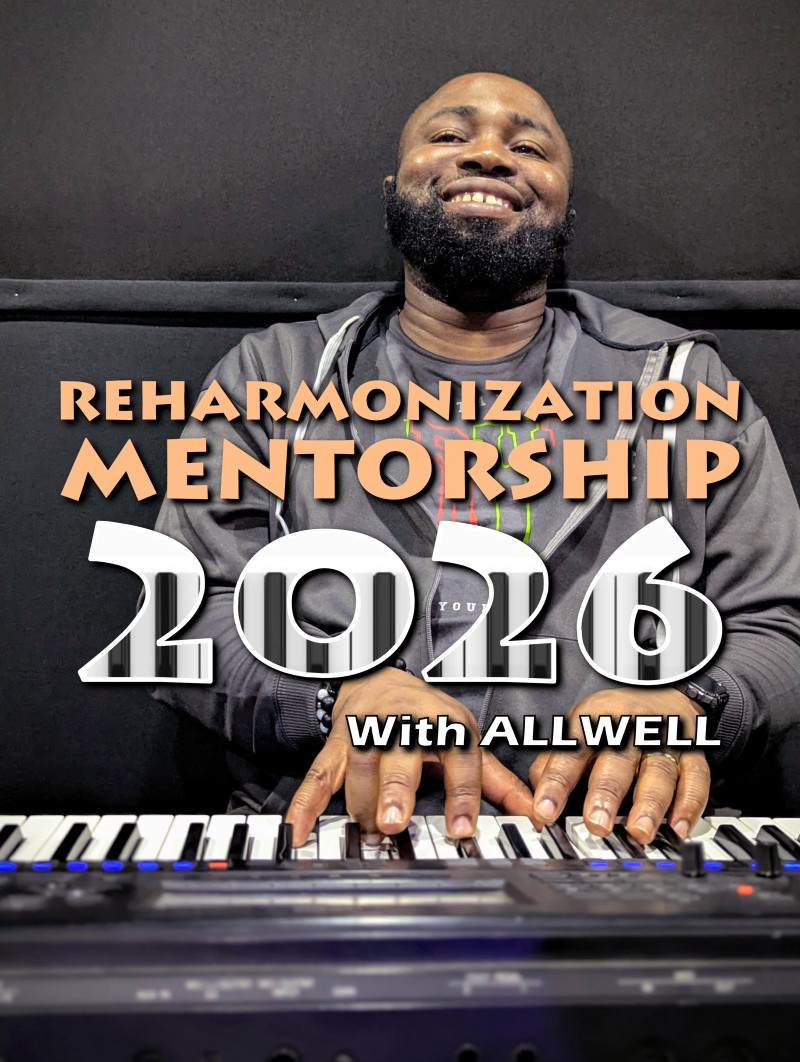 🎹 REHARMONIZATION MENTORING 2026 🎹 (6 MONTHS SUBSCRIPTION)