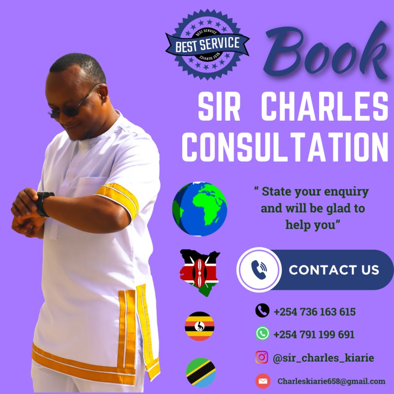 CONSULTATION WITH SIR CHARLES