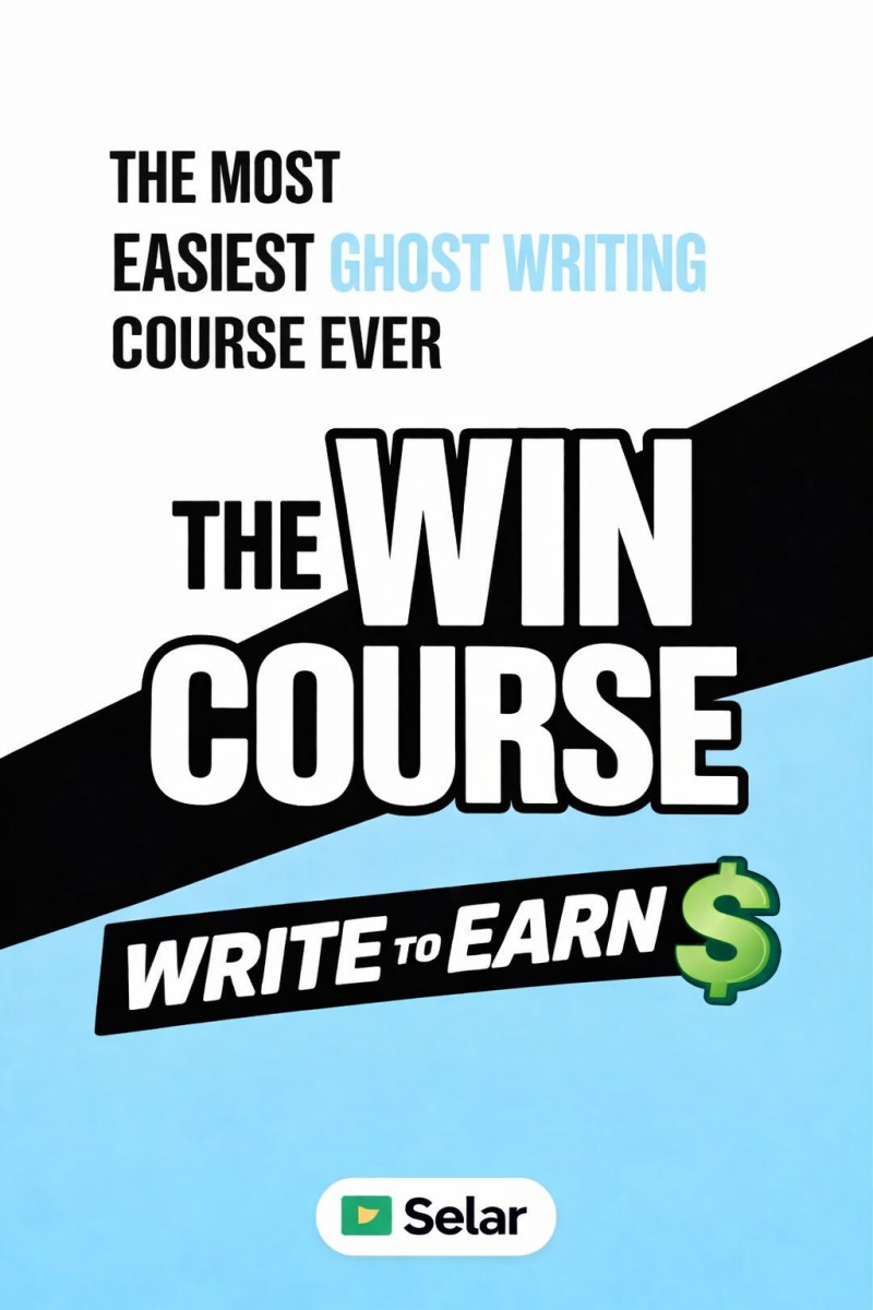 THE MOST EASIEST GHOST WRITING COURSE EVER (THE WIN COURSE)