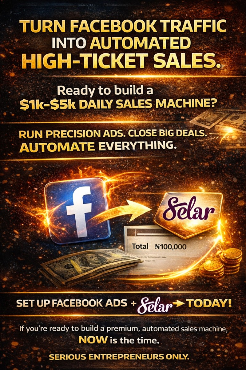 Facebook ads and Selar Integration Mastery