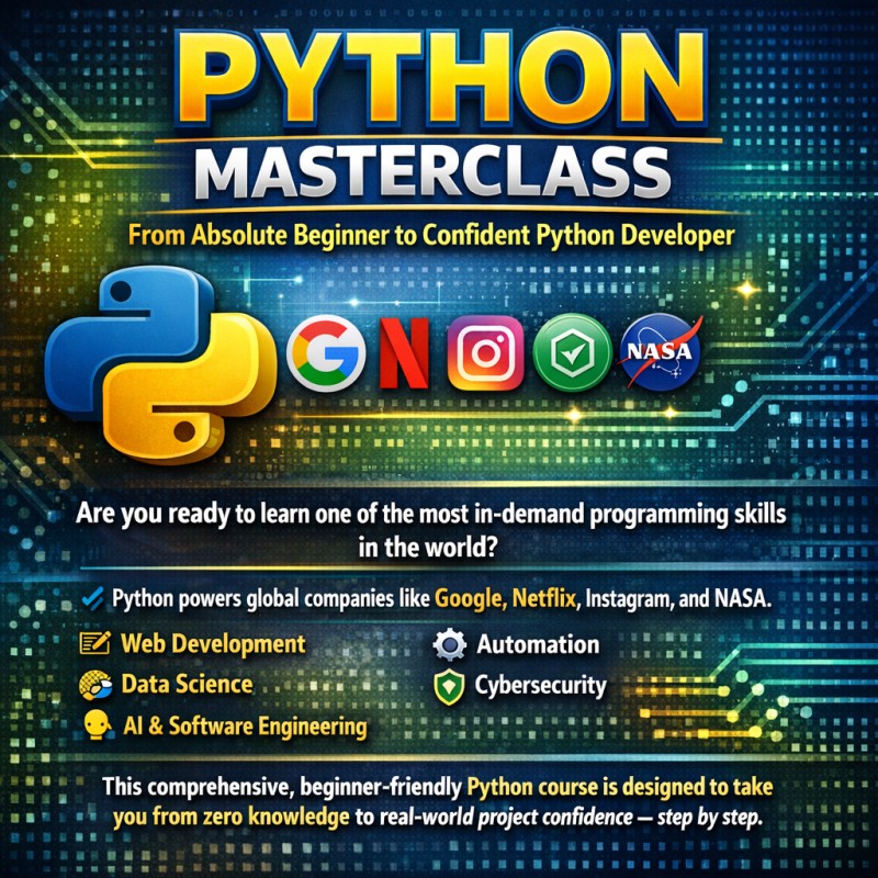 PYTHON MASTERCLASS