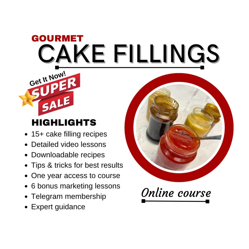 GOURMET CAKE FILLINGS