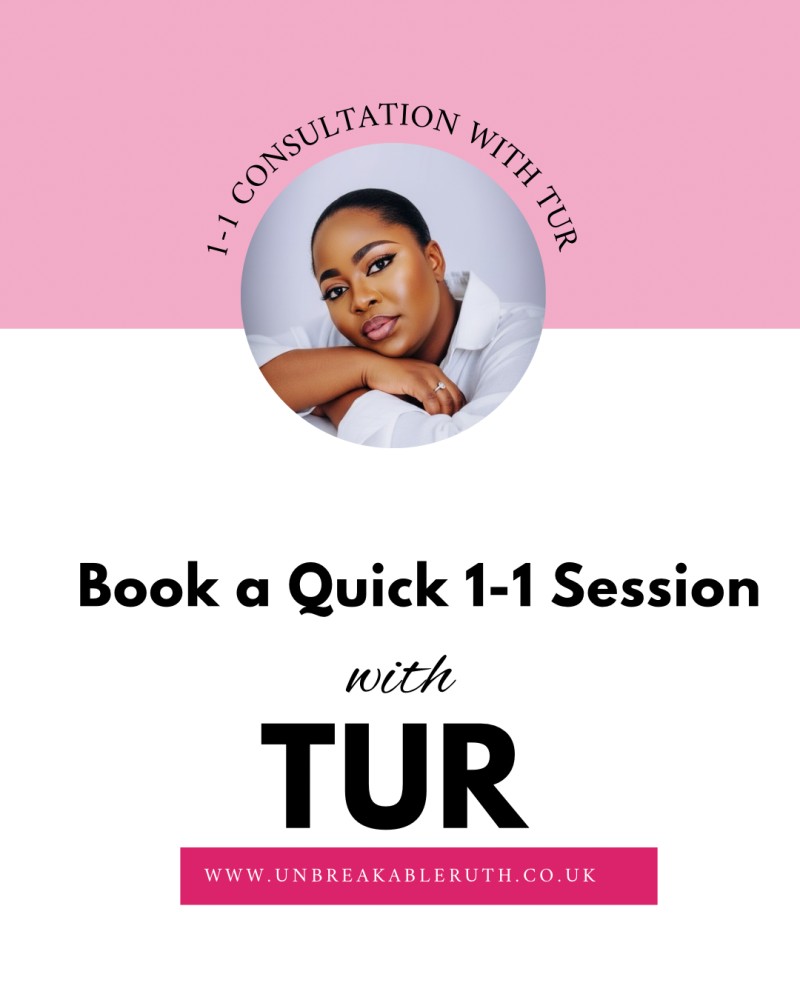 30 Mins Coaching call with The Unbreakable Ruth