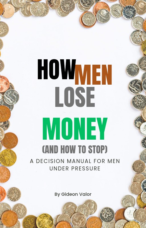 HOW MEN LOSE MONEY (AND HOW TO STOP) A Decision Manual for Men Under Pressure
