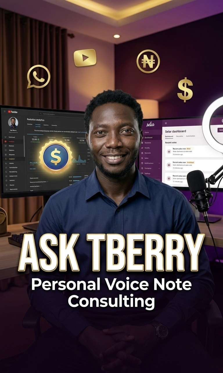 Ask Tberry — Personal Voice Note Consulting