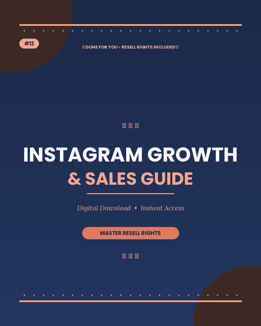 Instagram Sales Growth And Guide