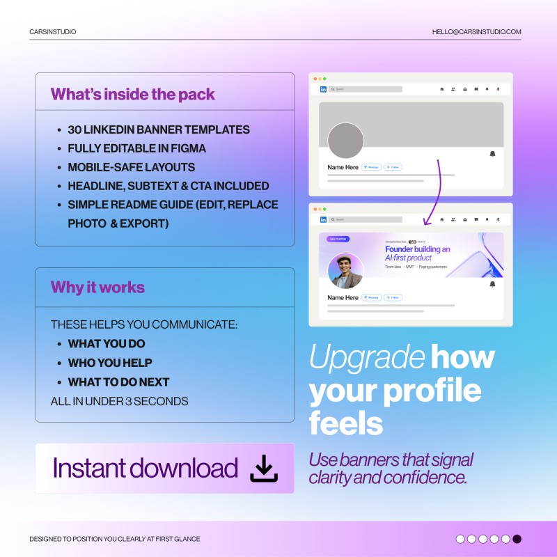 LinkedIn Authority Banners – Vol. 1