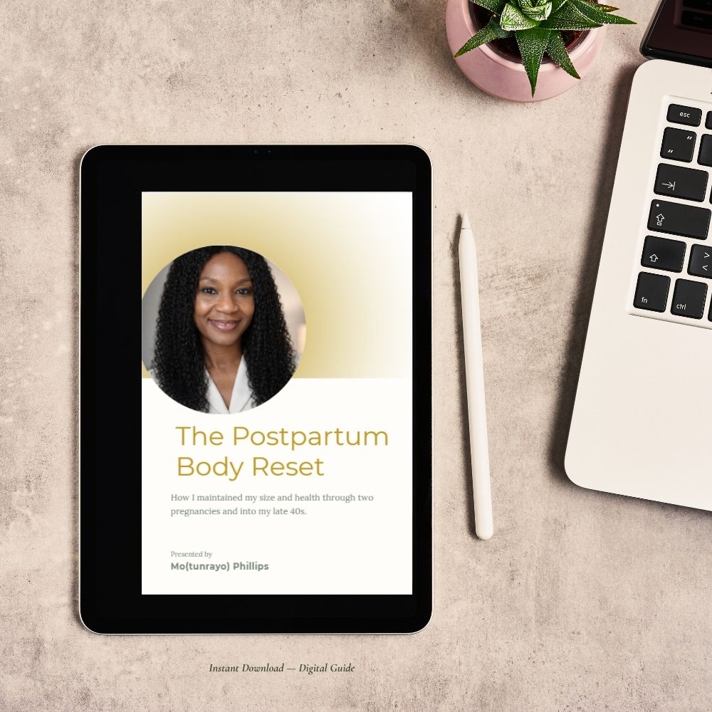 The Postpartum Body Reset Bundle — Postpartum & Midlife Weight Maintenance Guide