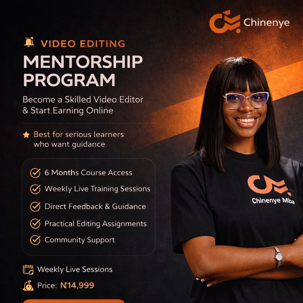 CapCut ProEdit Video Editing Mentorship